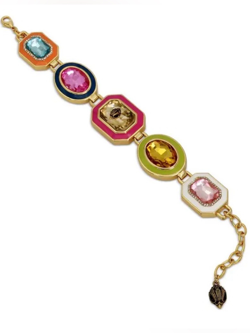 New KURT GEIGER  Signature Stone Gem Bracelet